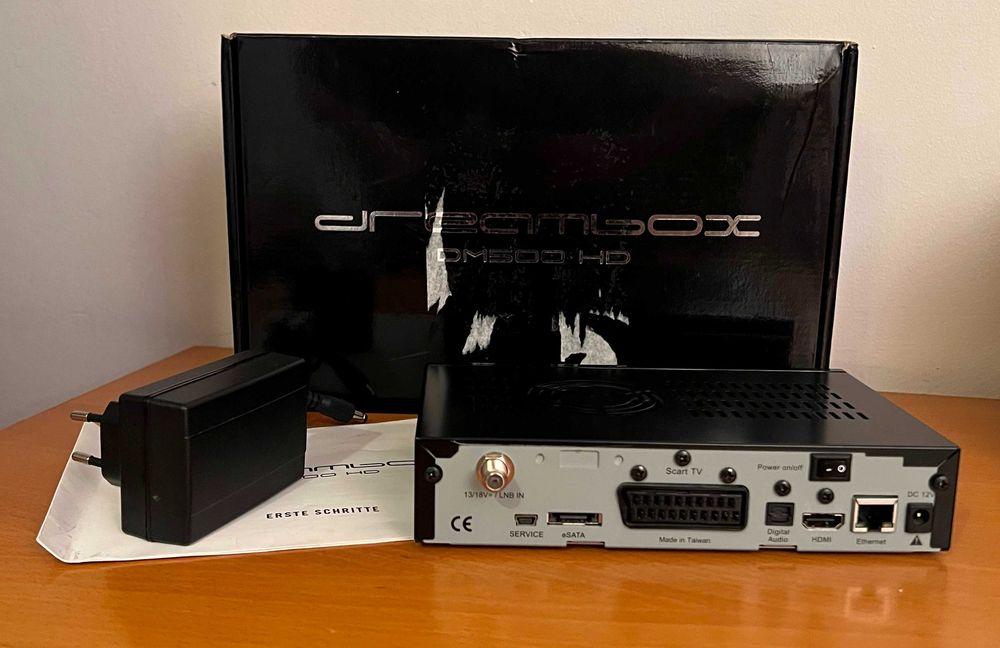 Dekoder satelitarny Dreambox DM 500 HD v2  linux