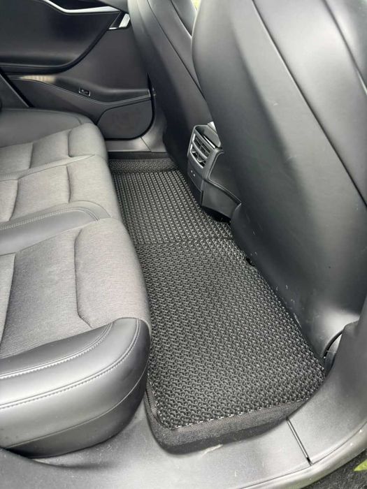3D EVA коврики, 3Д коврики в авто Tesla Model 3, ева коврик в багажник Тесла коврики коври в авто з бортами