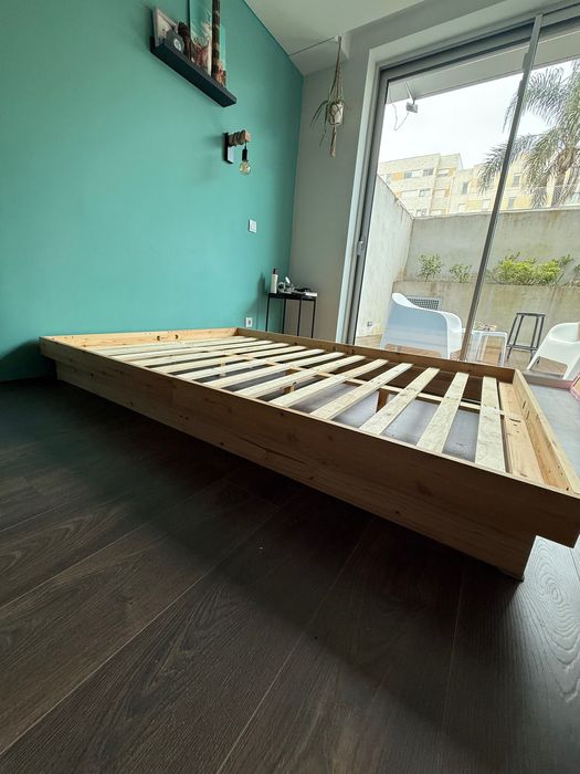 Pack cama e colchão casal