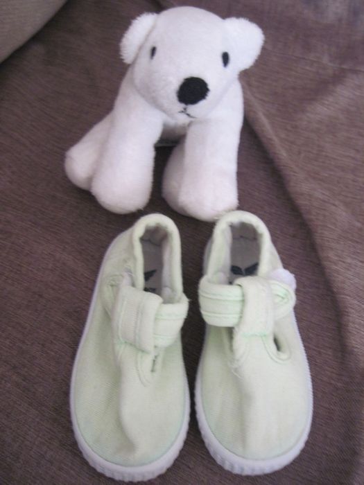 tenis pano tamanho 20