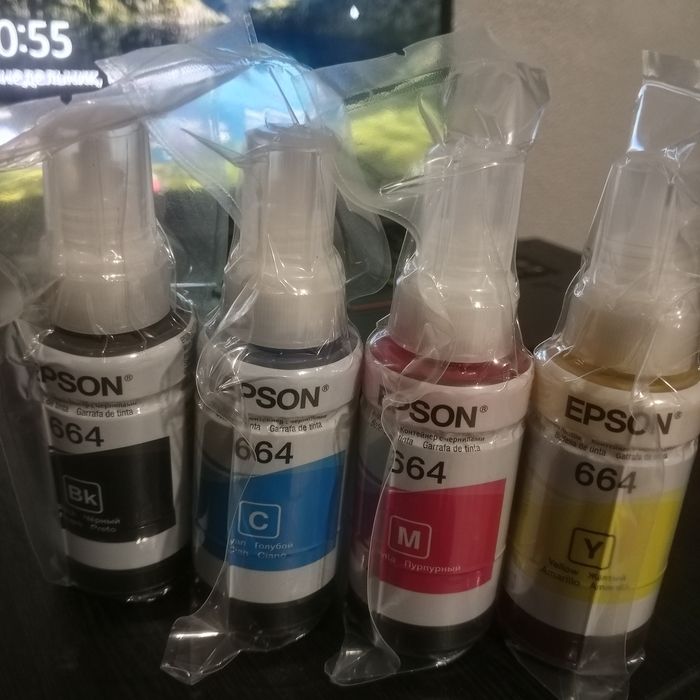 чорнило Epson 664 (стартовий набір)