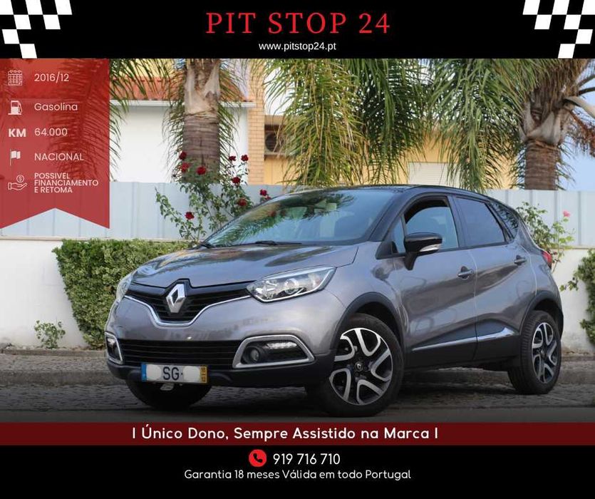 Renault Captur Exclusive SÓ 64Mil foto 2
