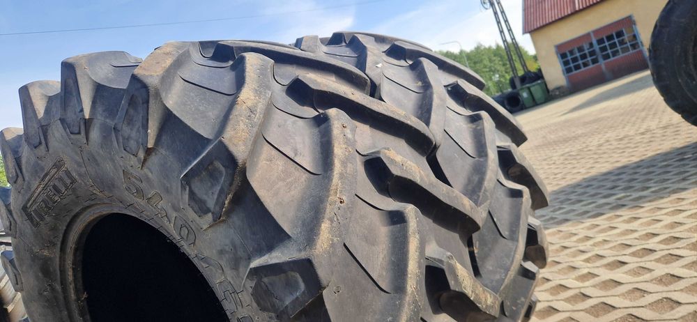 540/65r24 540/65-24, 480/70r24 Pirelli Trelleborg  80% Bez napraw