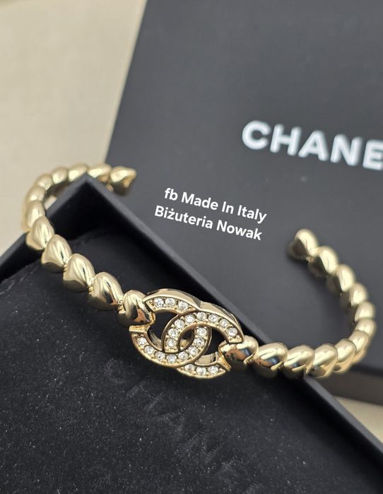 Bransoletka cc chanel cyrkonie