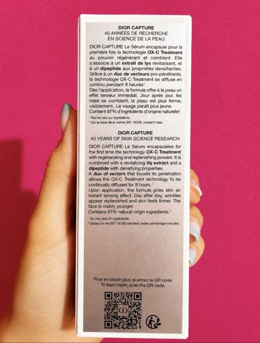 Dior Capture OX-C Treatment Le Sérum 50 ml – NOVO