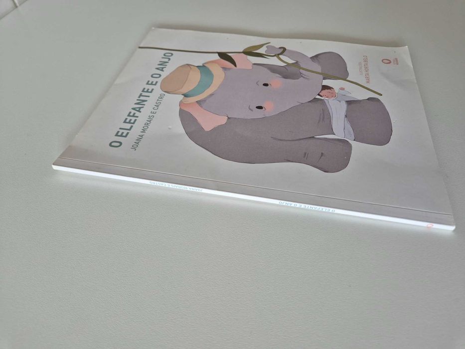 O Elefante e o Anjo de Joana Morais e Castro; Ilustração: Marta Belo