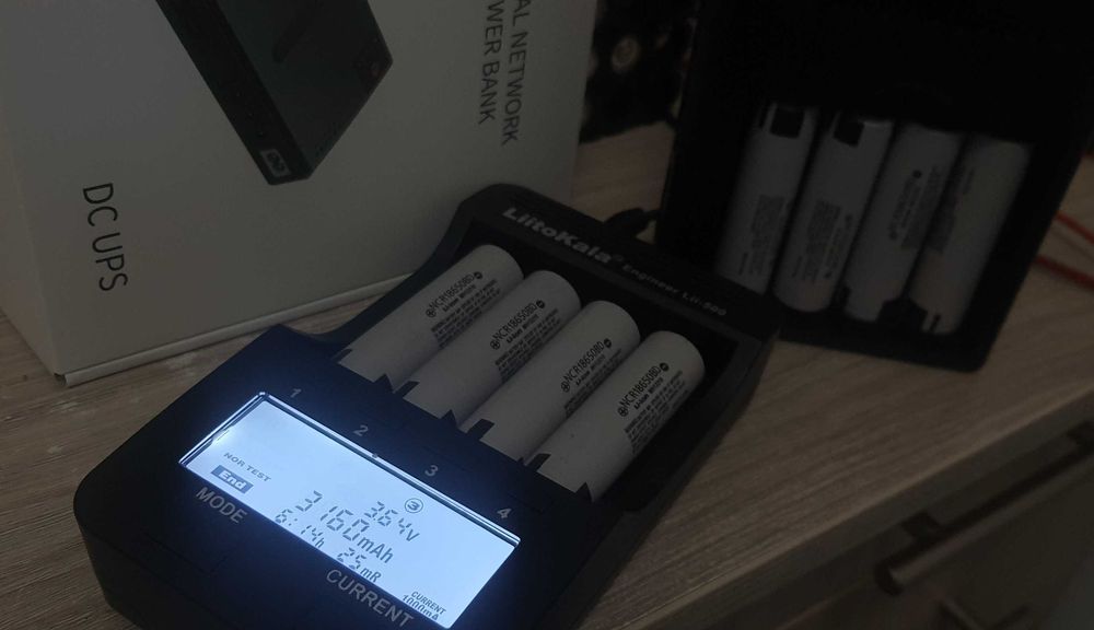 ДБЖ для роутера UPS DC1018L з акумуляторами 4*3150mA*h (безперебійник Інтернету)