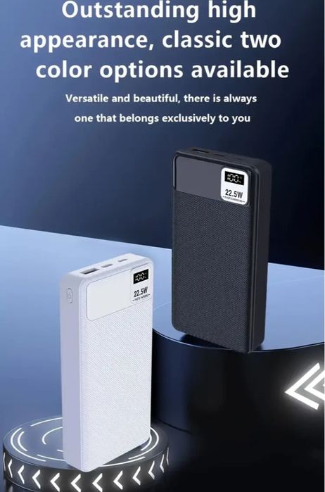 Power Bank 20000mAh

com Carregamento Ultra-Rápido de 22.