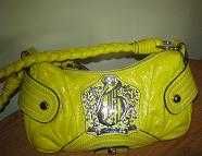 Torebka GUESS, mała, żółta, bdb