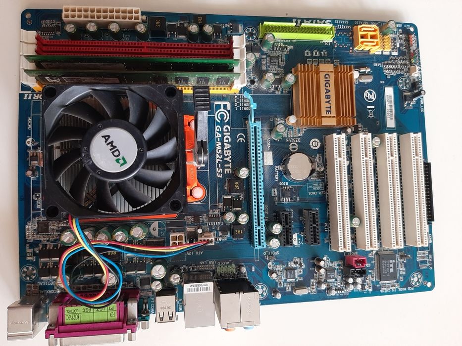 Płyta główna +pamięć 2x2GB