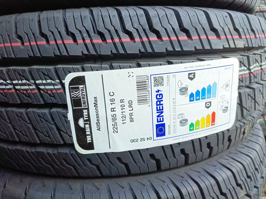 Nowe opony całoroczne wielosezonowe 235/65/16c uniroyal 2025r