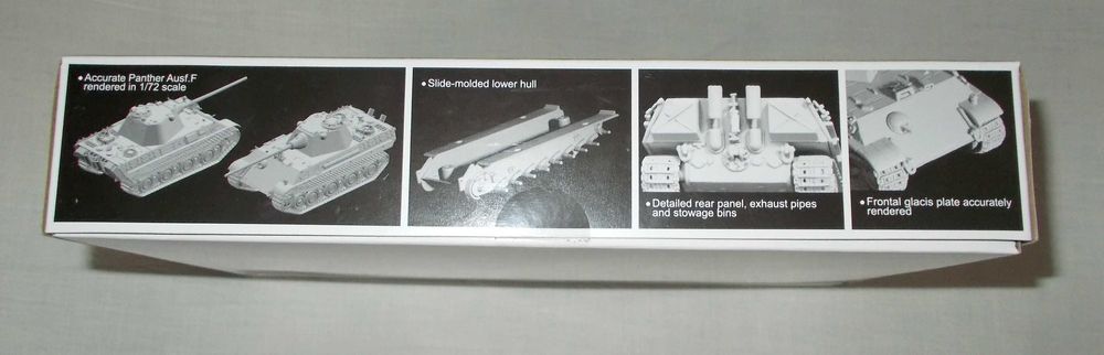 Model czołgu - Pantera / Panther Ausf.F - Dragon 7647 - (skala 1:72)