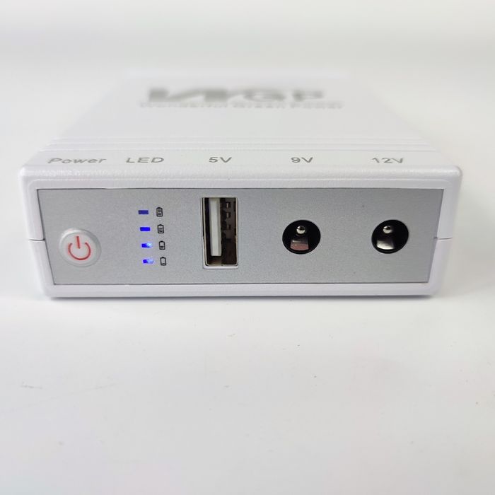 Міні-UPS для роултера 10400 мАг! Джерело безперебійного живлення 5V 9V 12V  ДЖБ для роултера та оптоволокна Повербанк для роултера під час блекаутів