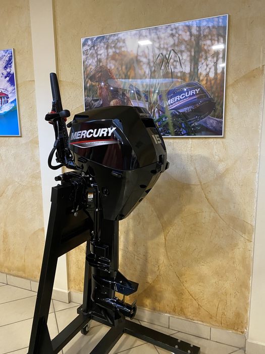 Nowy silnik zaburtowy Mercury F15 ELH rumpel długa stopa