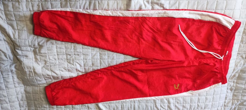 Dresy Puma L Szelesty Old School Vintage Ortalion Dresowe