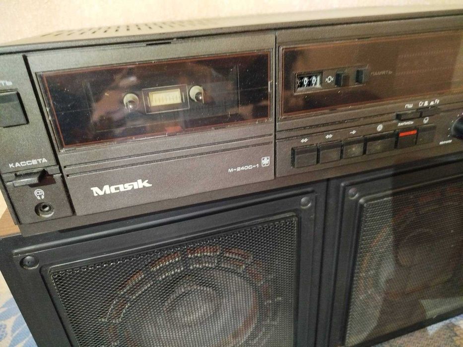 Магнітофон Маяк М-240С-1 з колонками