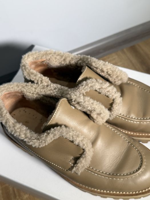 зимові лофери/броги/лоферы