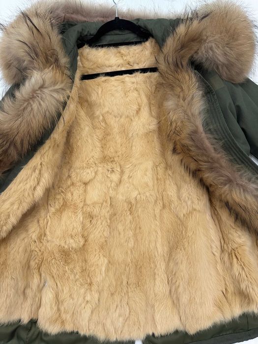 Kurtka Parka z Naturalnym Jenotem roz. S