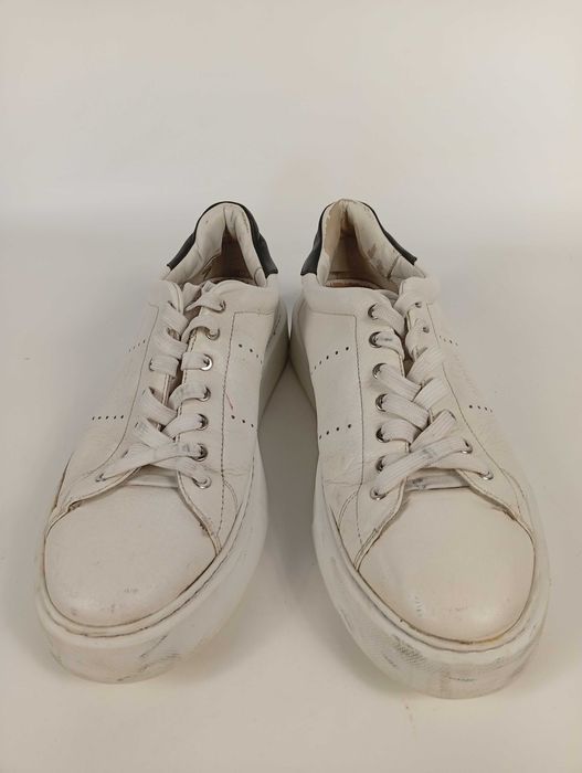 Aigner skórzane sneakersy 45