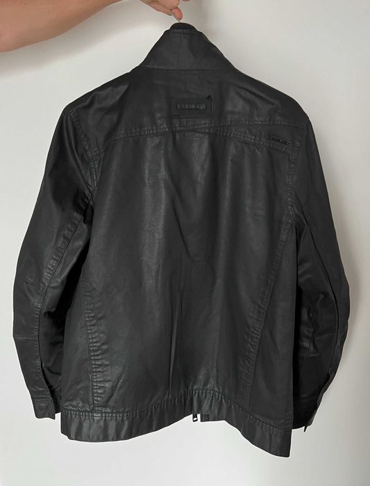 Vintage kurtka Oakley w stylu motocyklowym – męska S