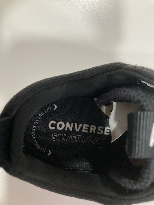 Sapatilhas Converse Pretas tamanho 18 até 26