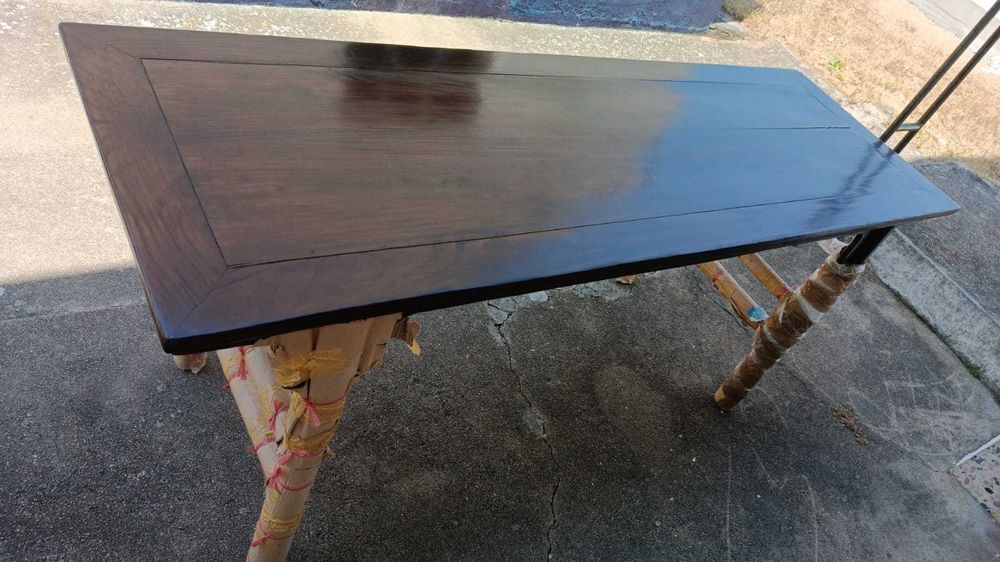 Mesa longa de caligrafia e pintura Chinesa