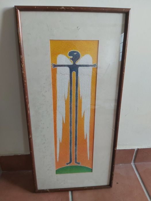 Quadro original 68x33cm Mafalda Gonçalves 1996