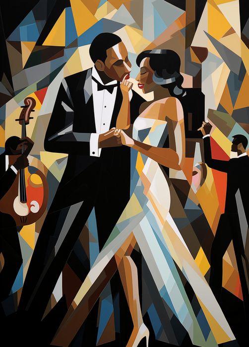 Plakat 39,5x55cm Jazzowa Wieczorna Harmonia