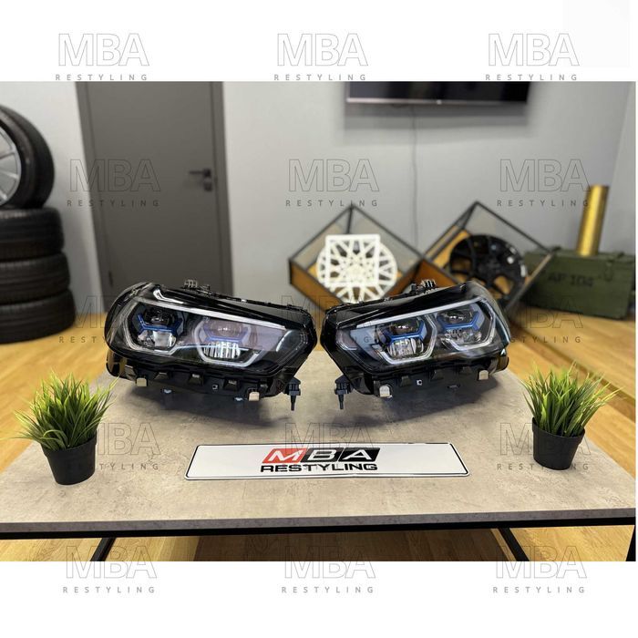 Фары BMW X5 G05 Laser Shadow ДОРЕСТ