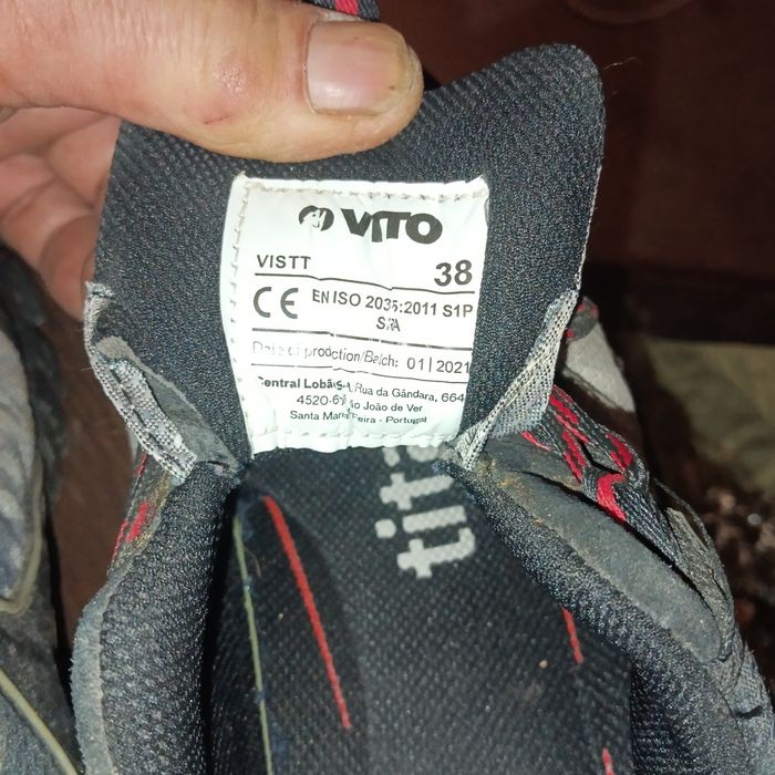 Sapato de segurança Titanium Vito 38