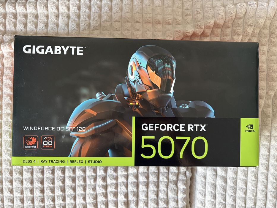 RTX 5070 Gigabyte Windforce OC SFF 12G - Gwarancja 2028
