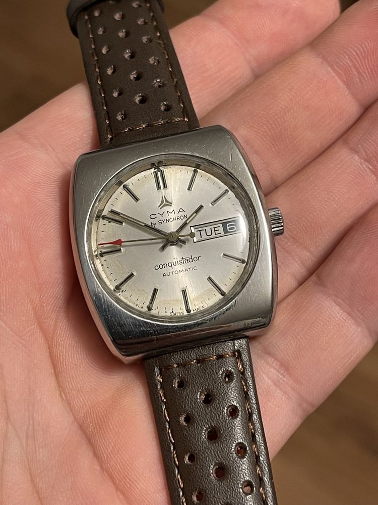 Cyma by store synchron conquistador automatic