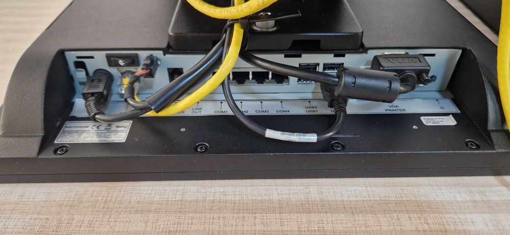 POS Tátil touch screen 15" CPU i5 RAM 8GB Windows 10PRo Visor cliente