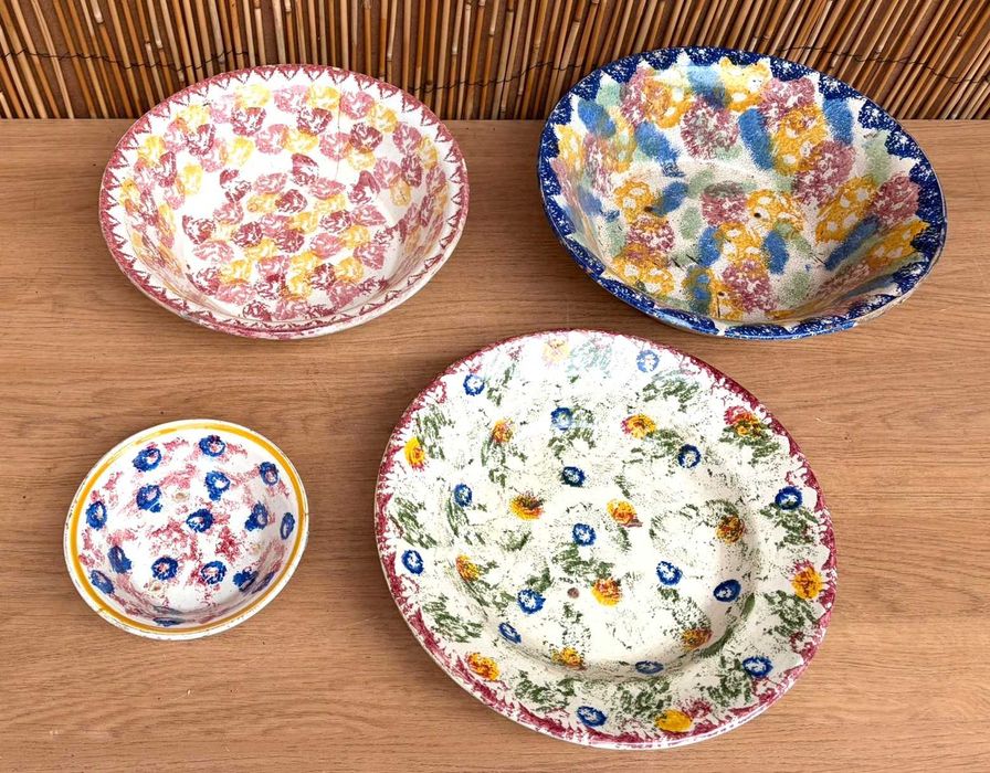 Loiça antiga "esponjosa" para coloeção ou decoração