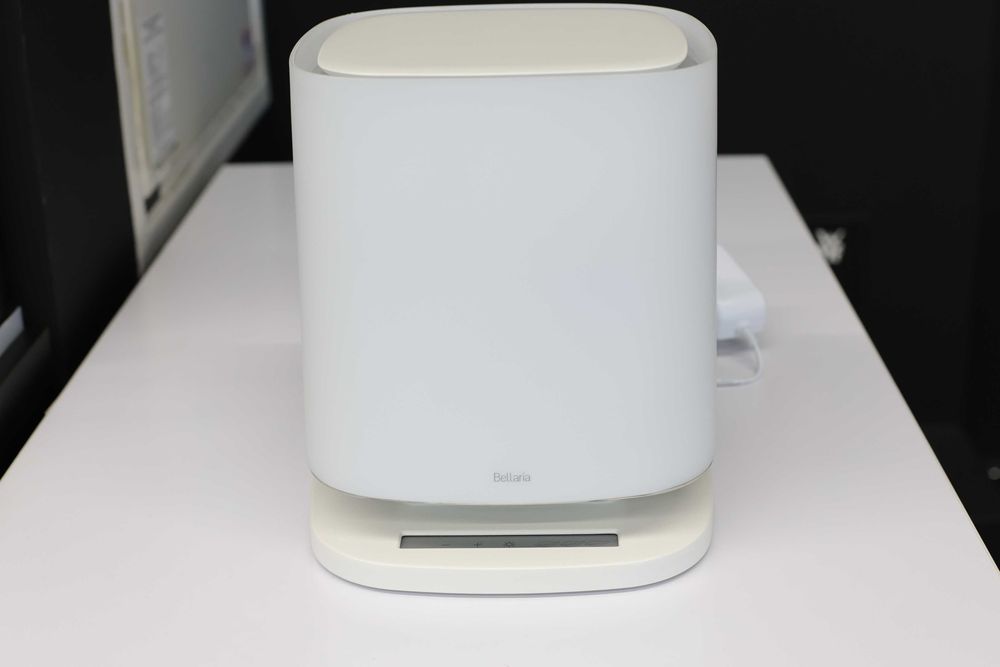 Oczyszczacz powietrza Falmec Bellaria Round cz/szkło białe satynowe