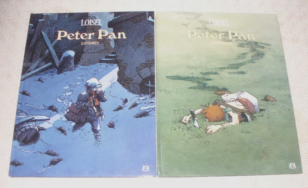 PETER PAN - Loisel - 1 a 6 - Publico/Asa - capa dura - coleção completa