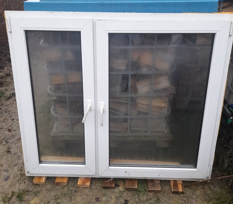 Okno PCV białe z demontażu