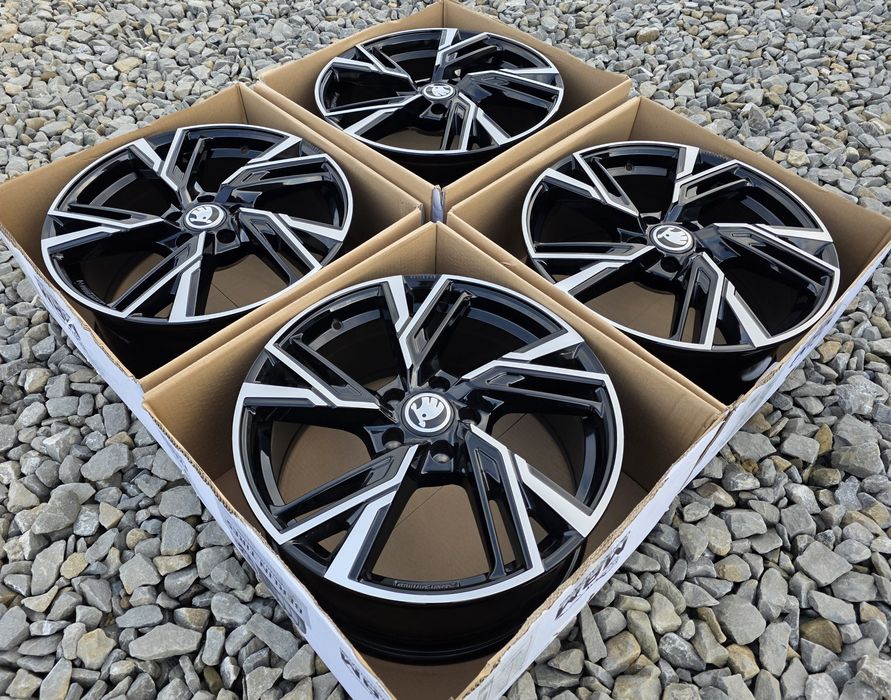 5x112 18 SKODA NOWE ALUFELGi Superb 1 2 3 Octavia VRS Kodiaq rs5