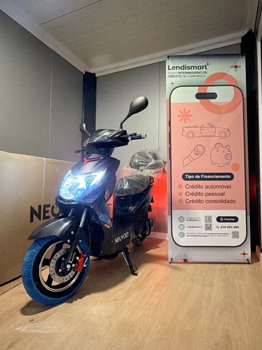 Scooter Elétrica NEOVOLT RUNNER 60V 250W (0.25kW) RUNNER (Chumbo) – RED
