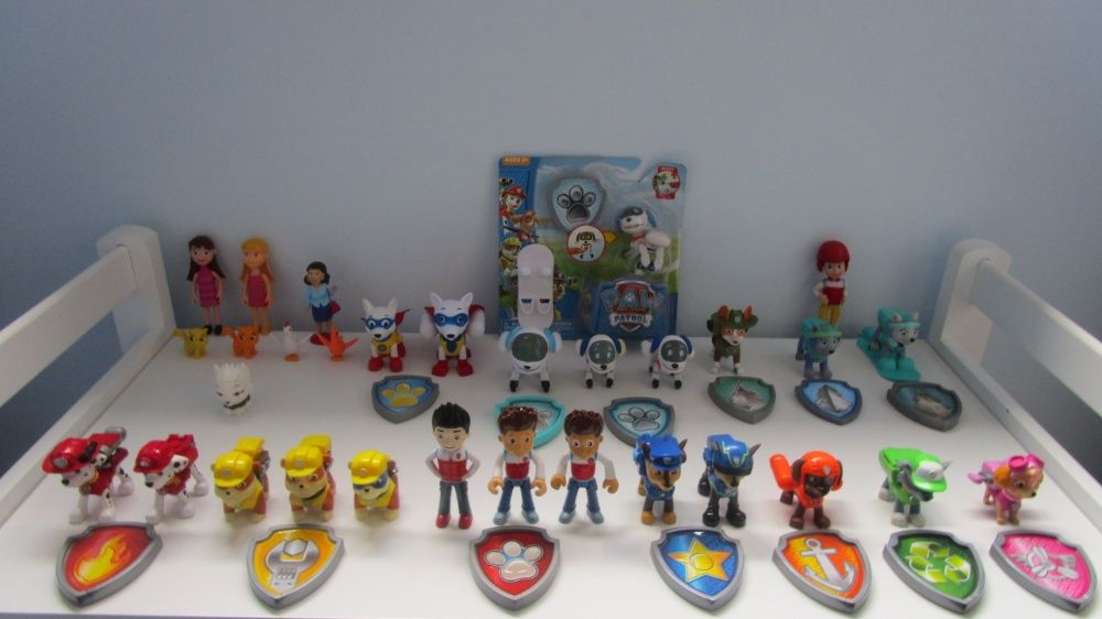 Conjunto de 6-11 Figuras Básicas Originais Patrulha Pata / PAW Patrol
