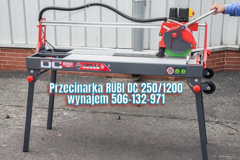 Rubi DC 250/1200 Wynajem przecinarka do glazury