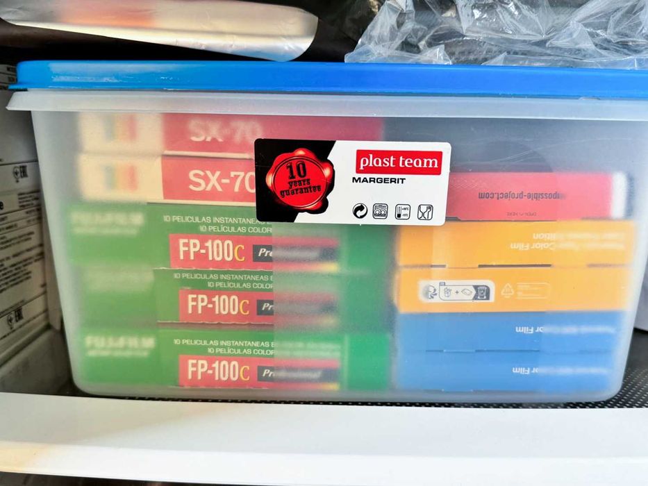 Wkład Polaroid SX-70 Film 1-opakowanie (8 zdjęć) B&W IMPOSSIBLE