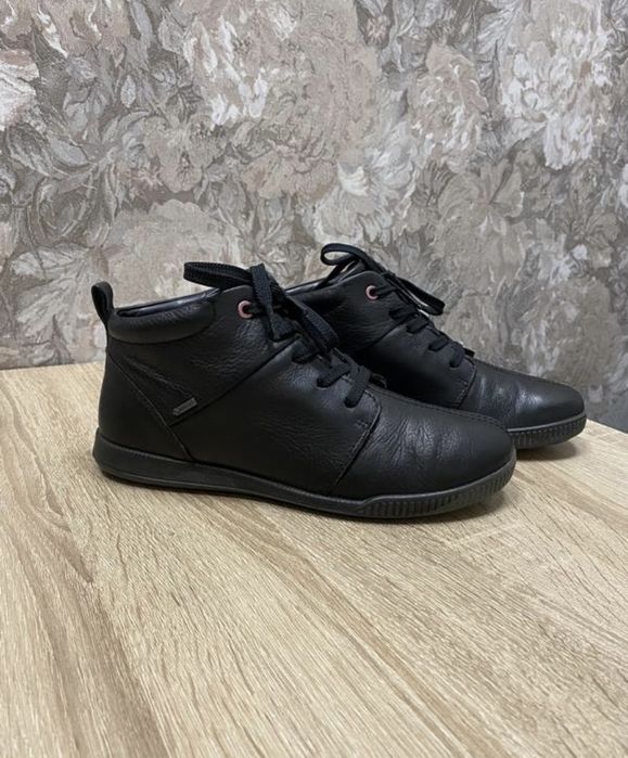Ecco gore-tex р.37-38 шкіряні черевики ботінки