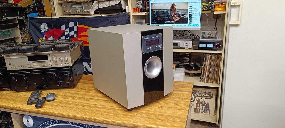Сабвуфер Teufel Concept S SW R Dolby Digital/dts (відео роботи ! )