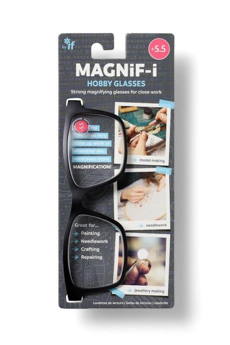 Magnif-i - Okulary hobby +5.5 oprawa: karton
