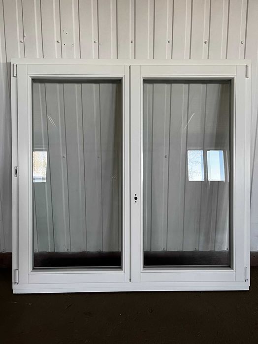 okno drewniane białe