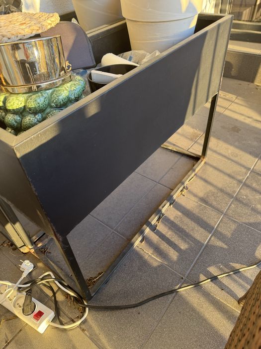 Donica metalowa 2 sztuki