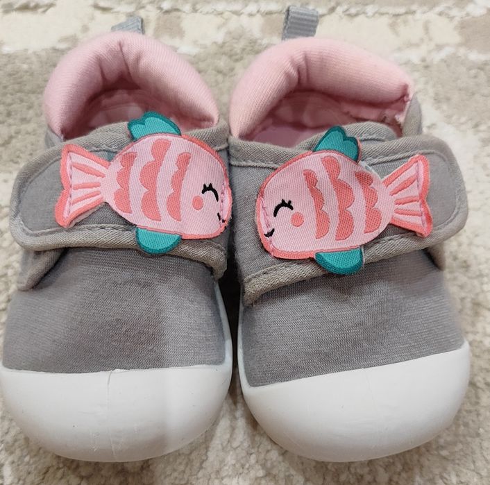 Макасини дитячі, для дівчинки, 18 розмір