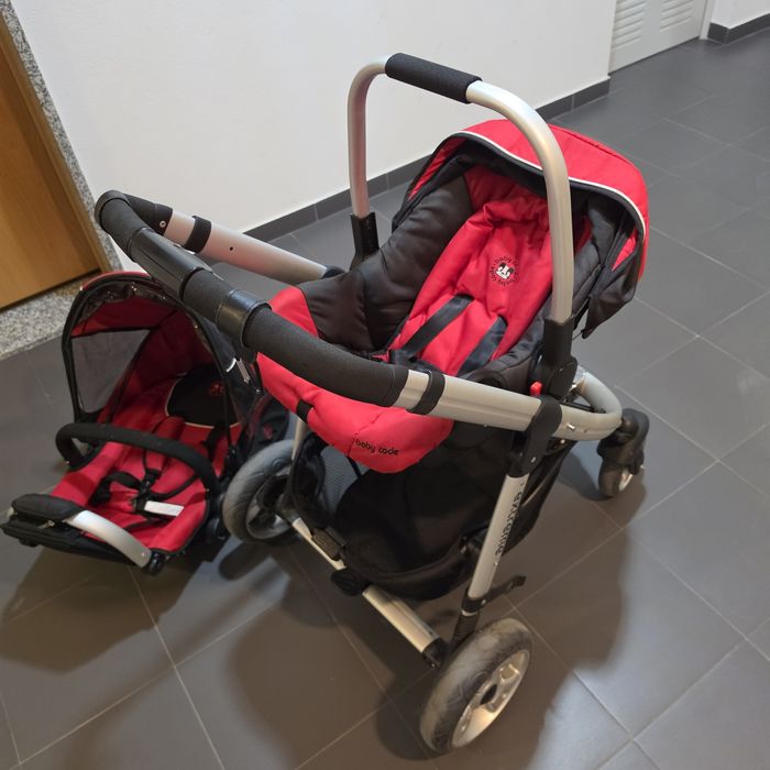 Carrinho Passeio / Rua Travel System (Sistema Duo) - Pierre Cardin Paris