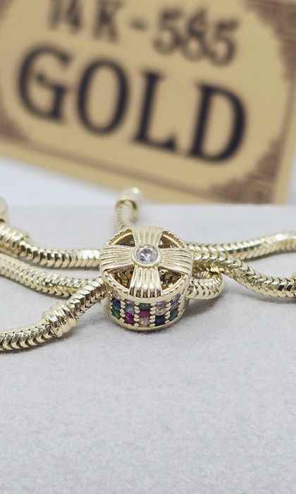 Złoty charms próba 585 14k